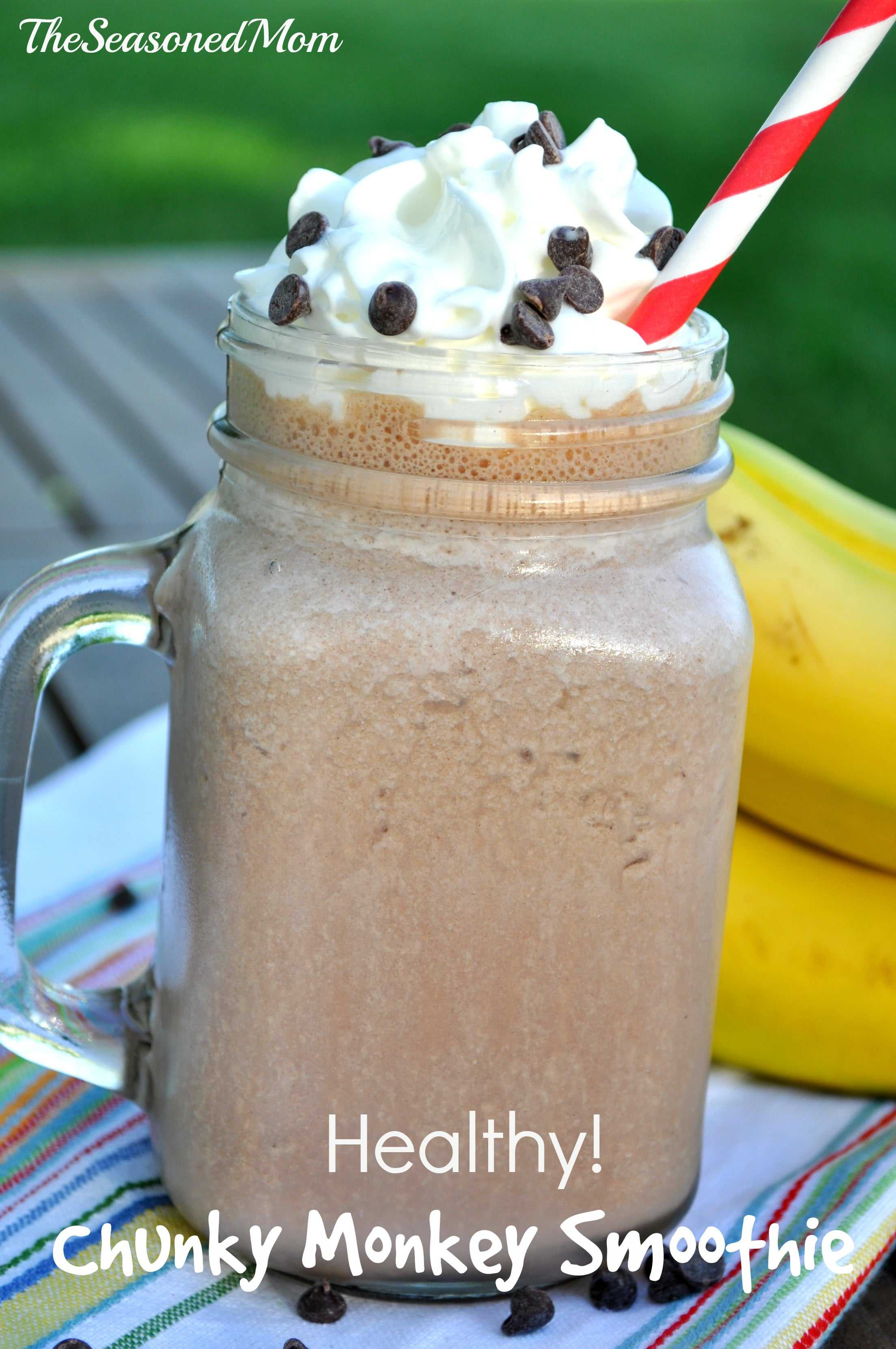 Best Healthy Breakfast Smoothies
 Healthy Breakfast Smoothie Chunky Monkey The Seasoned Mom