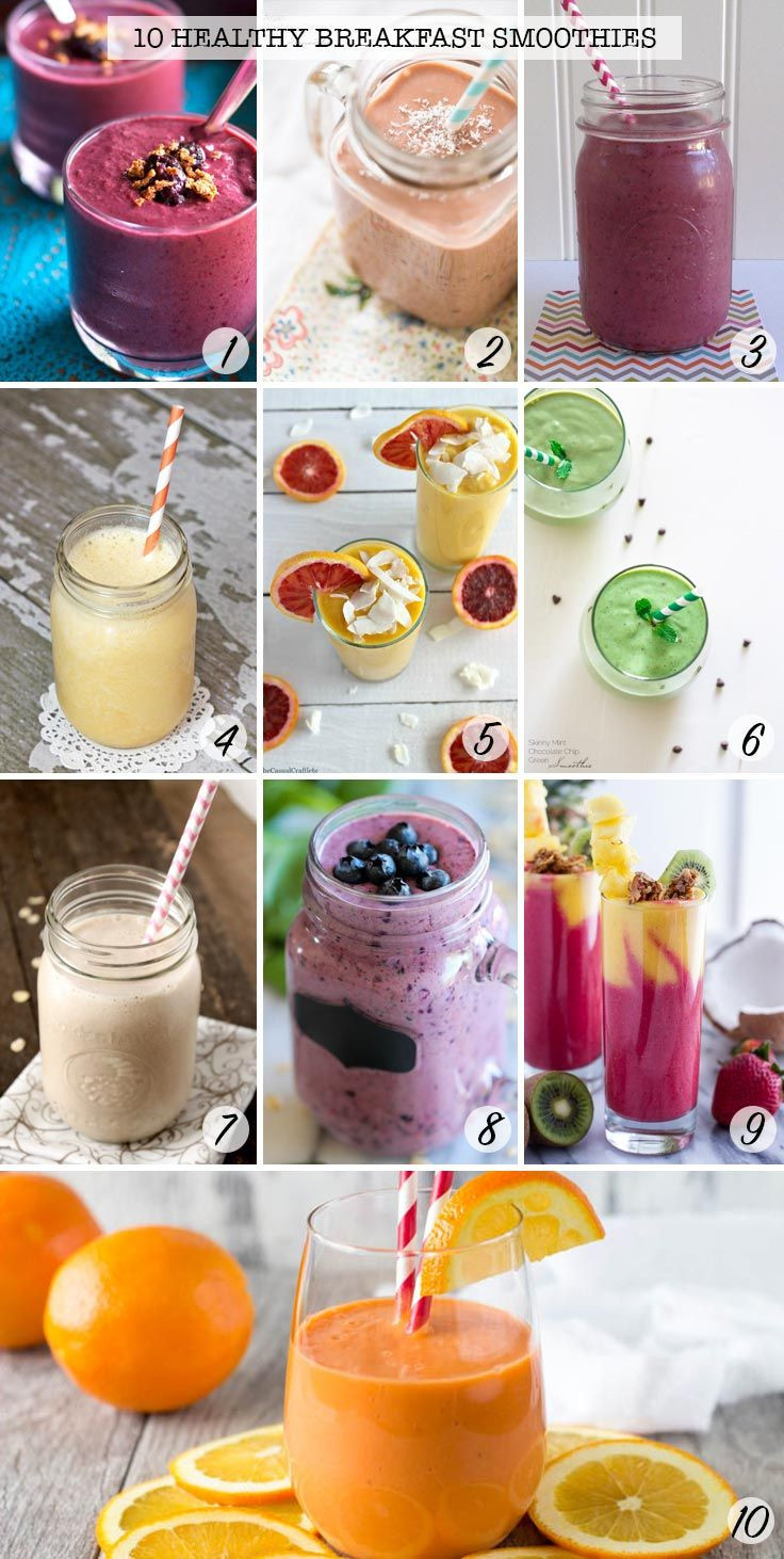 Best Healthy Breakfast Smoothies
 The 25 best Healthy breakfast smoothie recipes ideas on