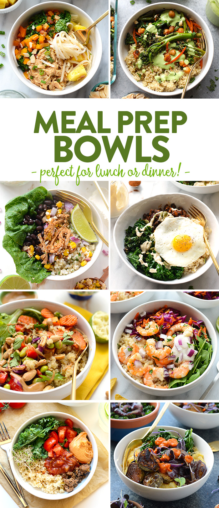 Best Healthy Dinners
 The Best Meal Prep Bowl Recipes Around Town Fit Foo