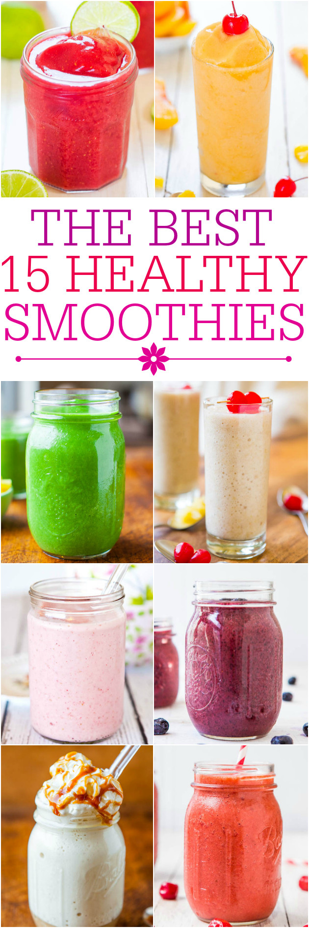 Best Healthy Fruit Smoothies
 healthy fruit smoothie recipes