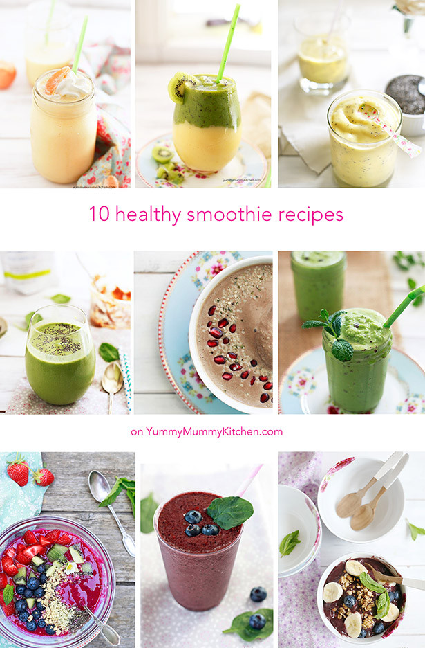Best Healthy Smoothie Recipes
 10 Best Healthy Smoothie Recipes Yummy Mummy Kitchen