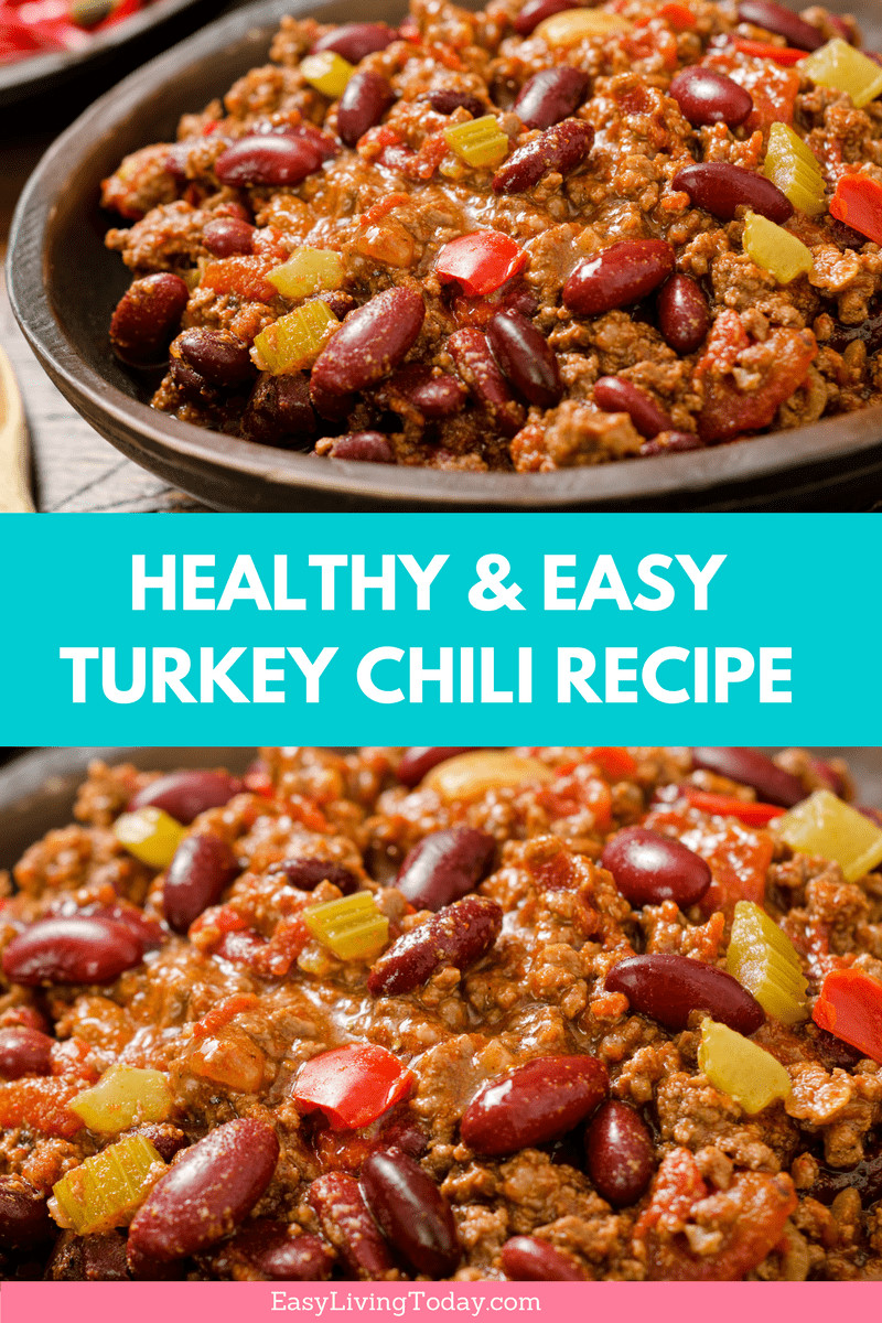 Best Healthy Turkey Chili Recipe
 Healthy Turkey Chili Crock Pot Recipe Video Easy