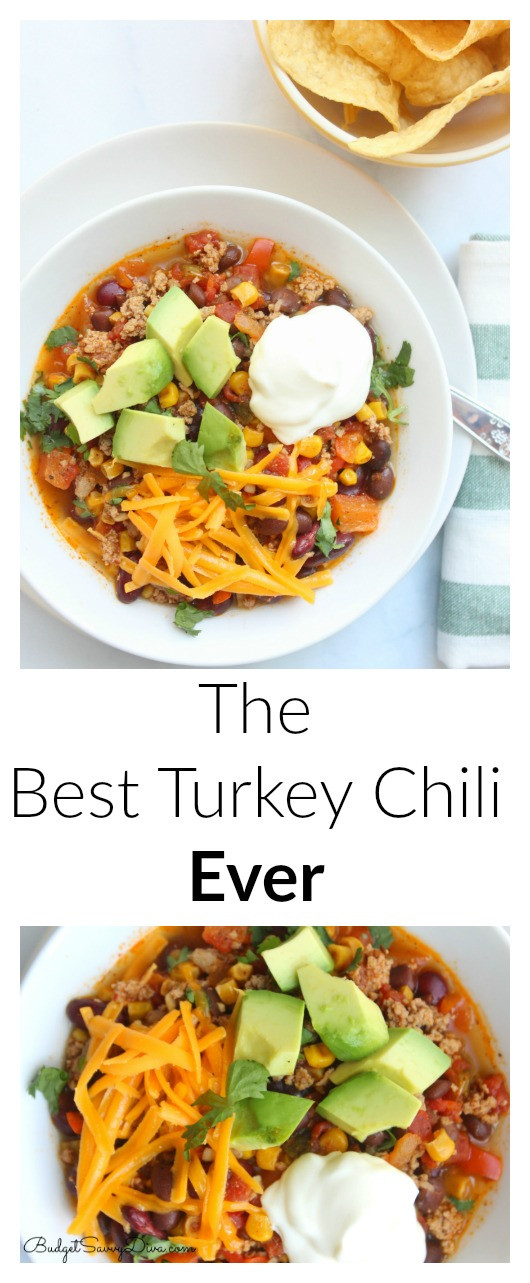 Best Healthy Turkey Chili Recipe
 best ground turkey chili recipe ever