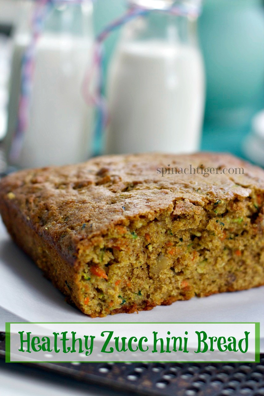 Best Healthy Zucchini Bread
 Healthy Zucchini Bread Recipe Spinach Tiger