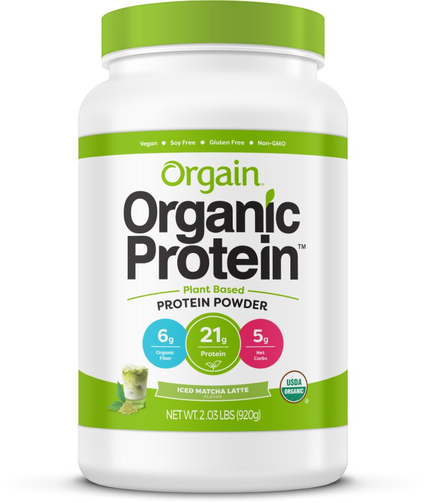 Best Organic Vegetarian Protein Powder
 Orgain Organic Plant Based Protein Powder Pumpkin Spice