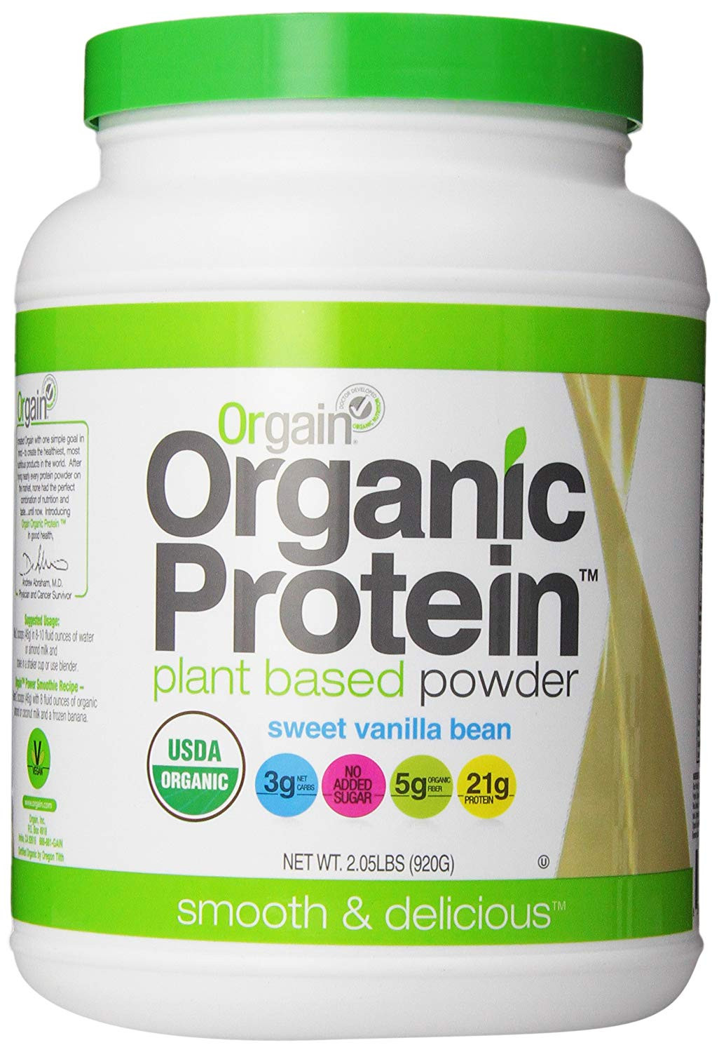 Best Organic Vegetarian Protein Powder
 Top 3 Vegan Protein Powders