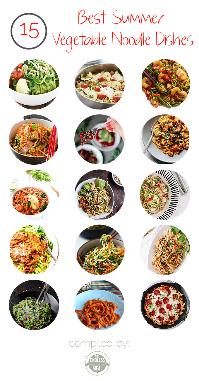 Best Summer Vegetarian Recipes
 The 15 Best Summer Ve able Noodle Dishes