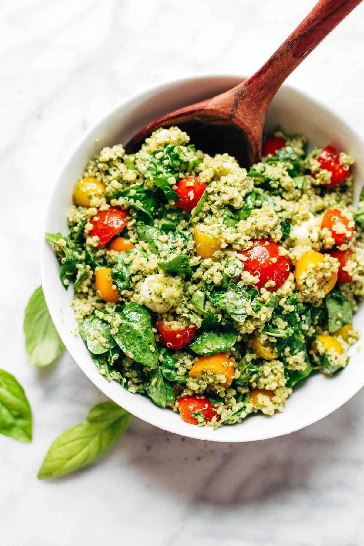 Best Summer Vegetarian Recipes
 Green Goddess Quinoa Summer Salad Recipe Pinch of Yum