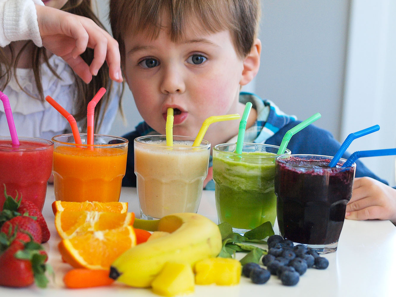 Best Tasting Healthy Smoothies
 Rainbow Smoothies A Tasting Activity for Kids Happy