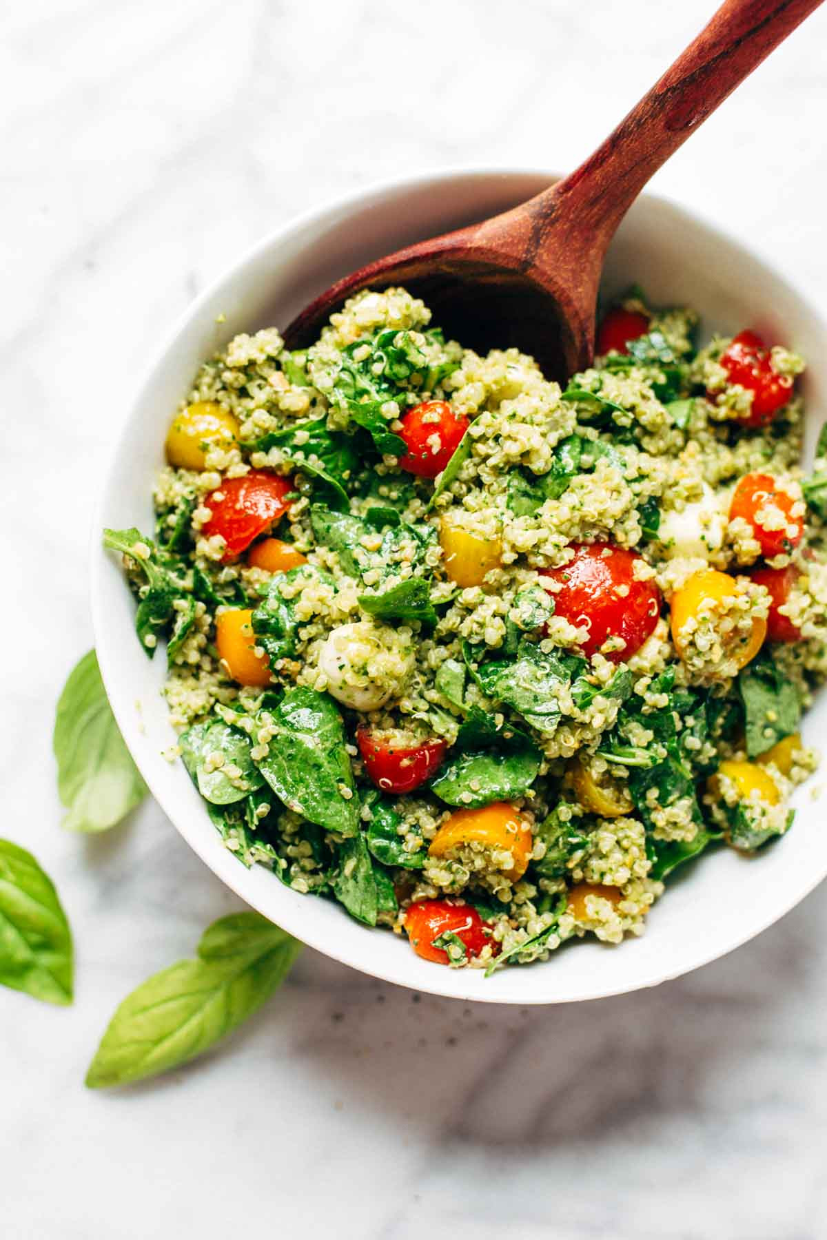 Best Vegan Summer Recipes
 Green Goddess Quinoa Summer Salad Recipe Pinch of Yum