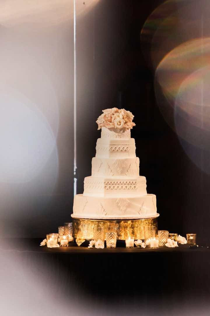Best Wedding Cakes In San Diego
 Glamorous Gold and Black San Diego Wedding MODwedding