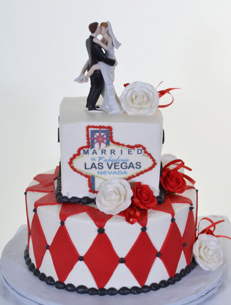 Best Wedding Cakes Las Vegas
 Kissing Couple Bride & Groom Cake Topper