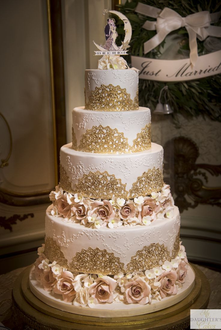 Best Wedding Cakes Nyc
 Best 25 Golden anniversary cake ideas on Pinterest
