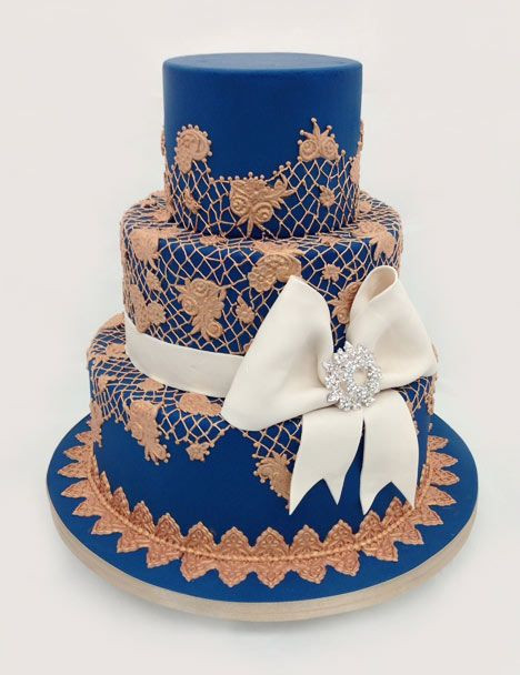 Best Wedding Cakes Nyc
 Top 20 Beautiful Cakes with Wonderful Laces Page 11 of 27