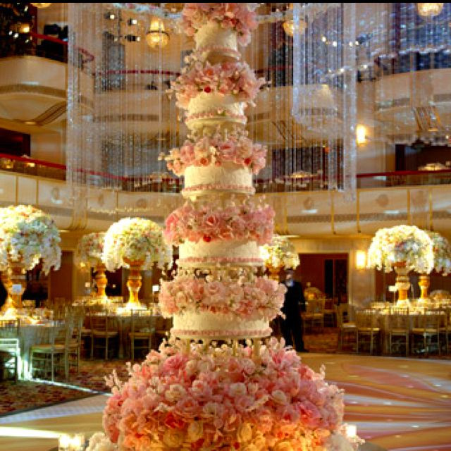Biggest Wedding Cakes
 Biggest cake ever Wedding Pinterest