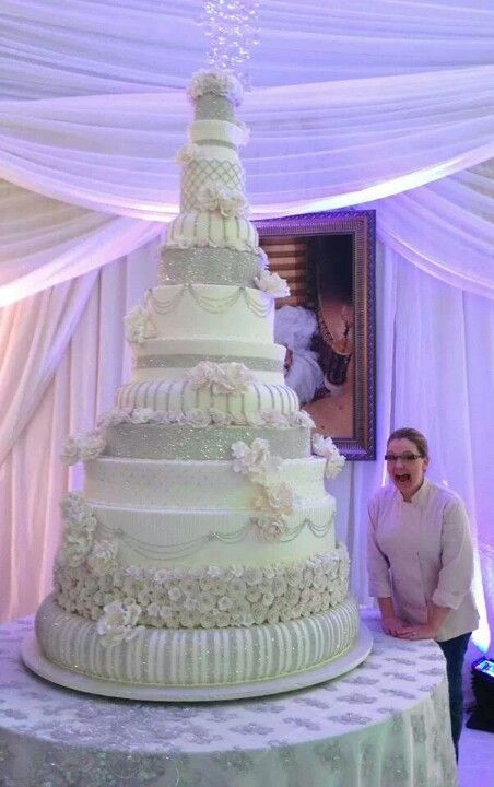 Biggest Wedding Cakes
 Swarovski crystals Swarovski and Wedding on Pinterest