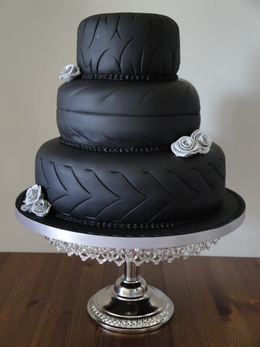 Biker Wedding Cakes
 Biker Wedding cake cake by Jeanette CakesDecor