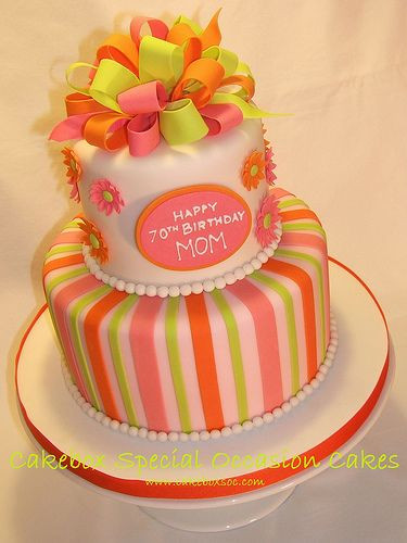 Birthday Cake For Mother
 Mom s 70th Birthday Cake by Cakebox Special Occasion Cakes
