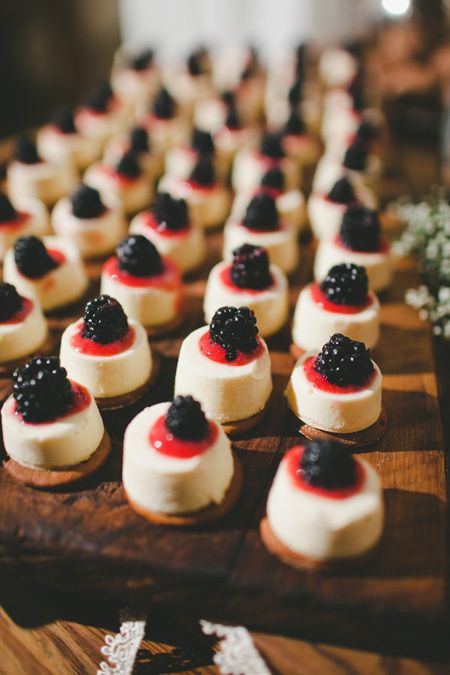 Bite Size Desserts For Weddings
 Blackberries Bite size desserts and Tarts on Pinterest