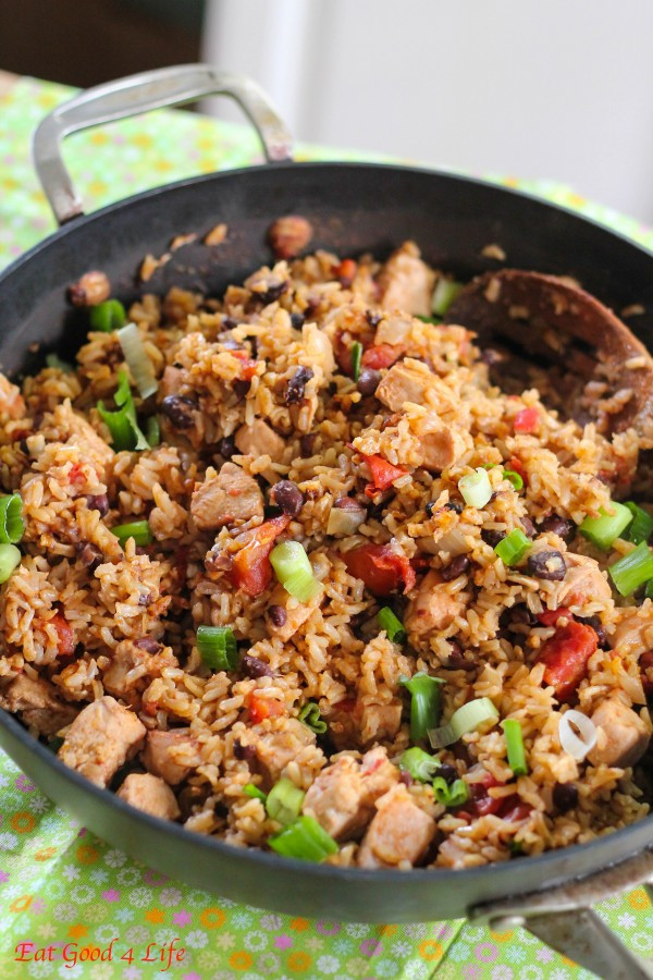 Black Beans And Brown Rice Healthy
 No fuss Black beans chicken and rice