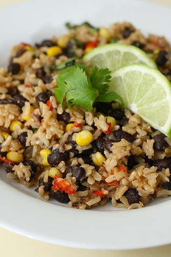 Black Beans And Rice Healthy
 Brown Rice with Black Beans Everyday Annie