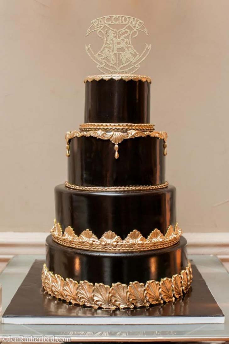 Black Wedding Cakes 20 Best Black Wedding Cake