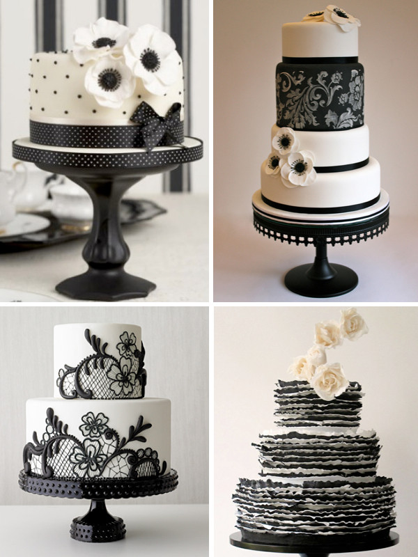 Black White Wedding Cake
 Black And White Wedding Cake Ideas Weddings By Lilly