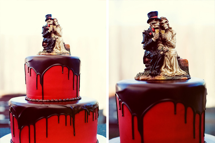 Bloody Wedding Cakes
 San Francisco Halloween Wedding