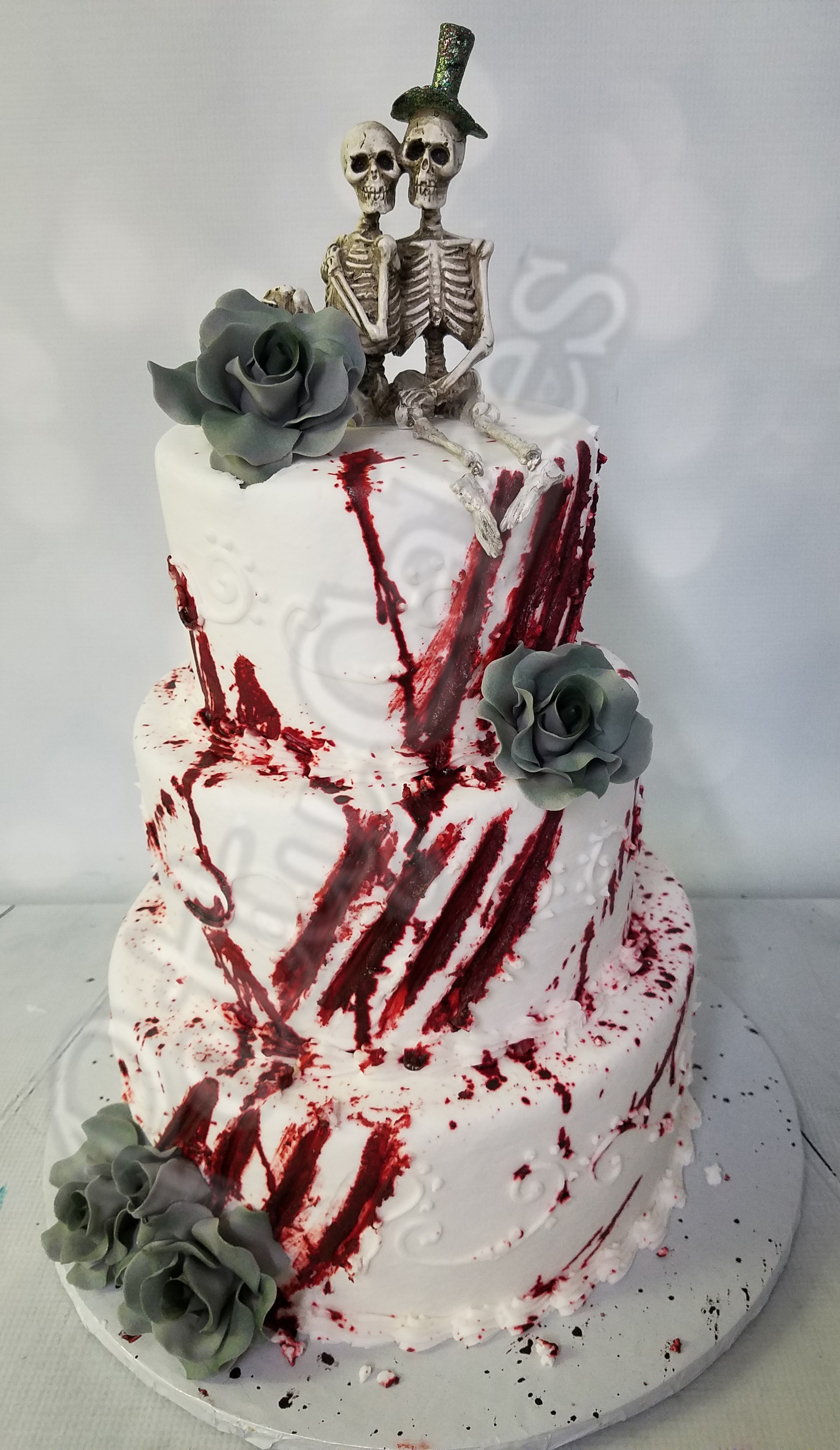 Best Bloody Wedding Cakes from Wedding 412 - Patty Cakes - Highland IL. 