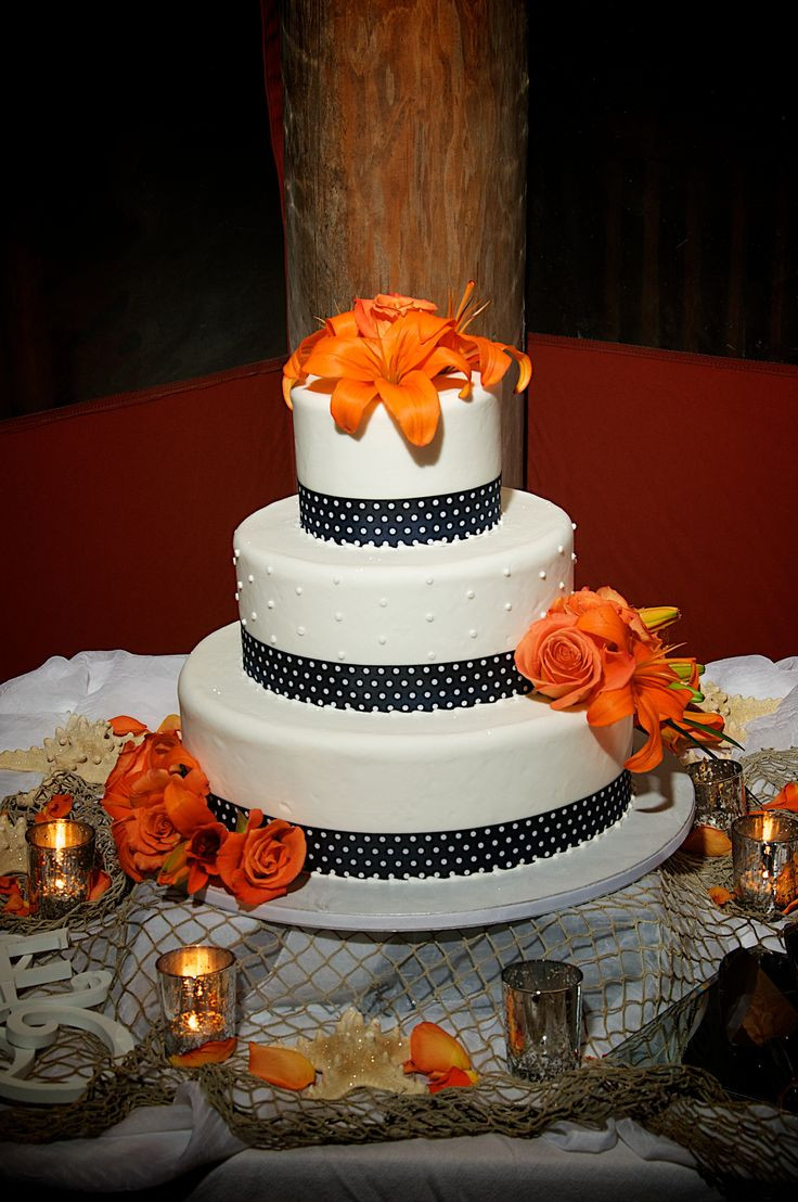 Blue And Orange Wedding Cakes
 52 best Wedding cakes images on Pinterest