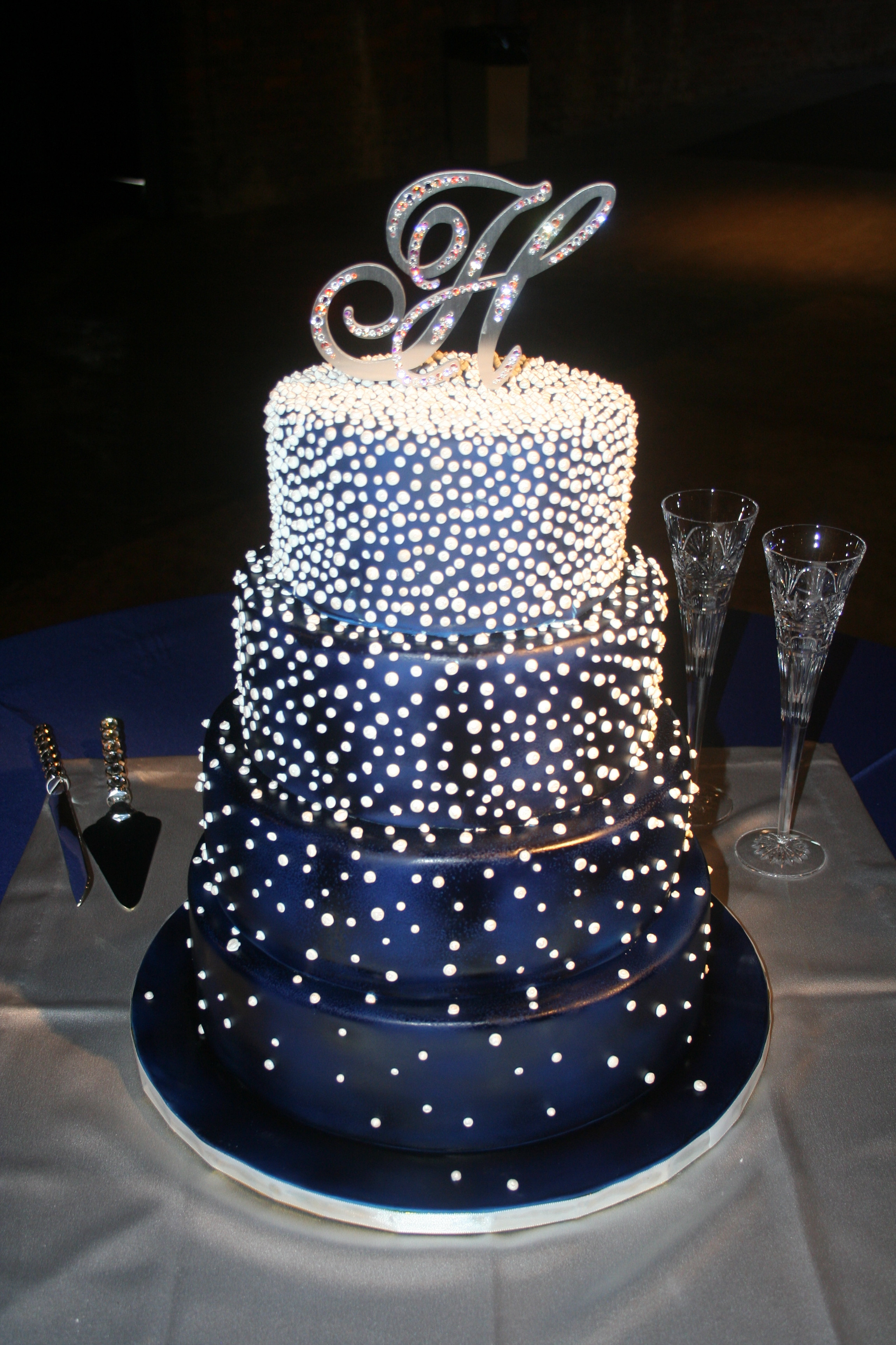 Blue Wedding Cakes
 10 Wedding Cakes to Inspire You — The Excited Bride