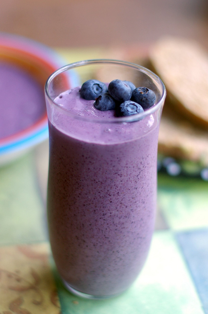 Blueberries Smoothies Healthy
 Blueberry doughboy Smoothie