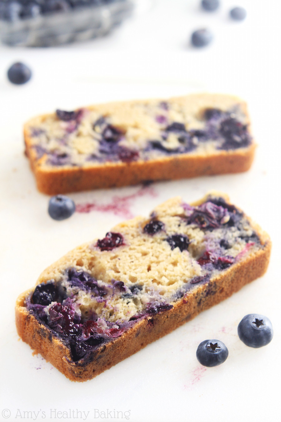 Blueberry Bread Healthy
 Lemon Blueberry Breakfast Loaf