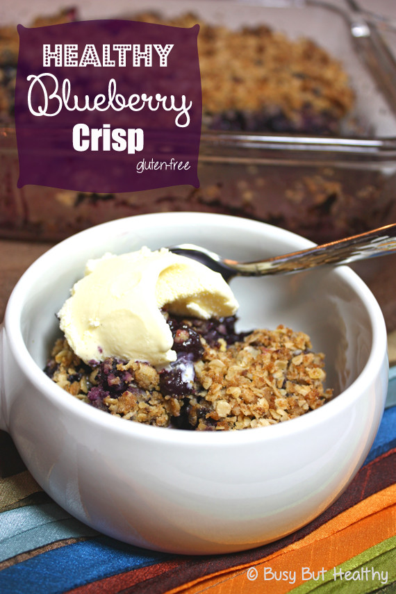 Blueberry Dessert Healthy
 Healthy Blueberry Crisp Busy But Healthy