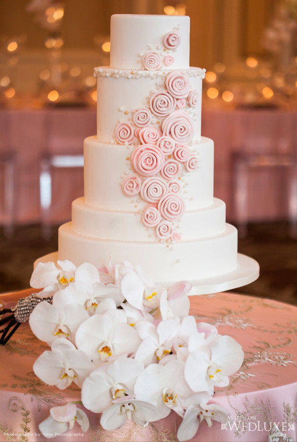 Blush Pink Wedding Cakes
 2014 Blush Pink Weddings Archives Weddings Romantique