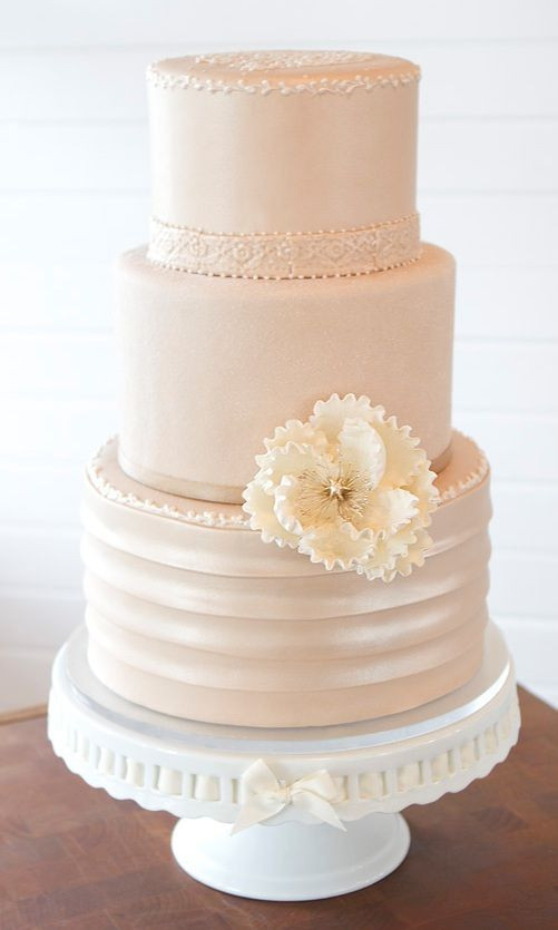 Blush Pink Wedding Cakes
 2014 Spring Wedding Colors Girly Schtuff