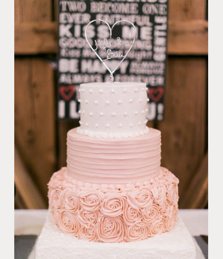 Blush Pink Wedding Cakes
 Blush Wedding Cakes for the Discriminating Bride Mon