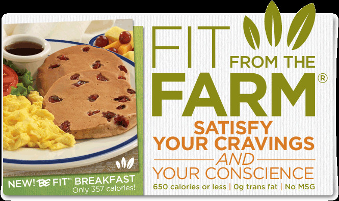 Bob Evans Healthy Breakfast
 Bob Evans Fit From The Farm food healthy and delicious