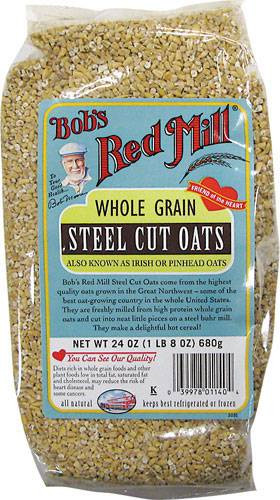 Bob'S Red Mill Organic Steel Cut Oats
 Bob s Red Mill Steel Cut Oats 24 oz 4 Pack