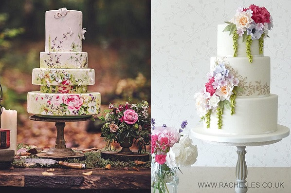 Bohemian Wedding Cakes
 Bohemian Wedding Cakes in Soft Shades – Cake Geek Magazine