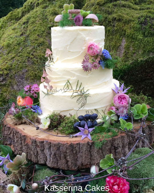 Boho Wedding Cakes
 Pixie Boho wedding cake cake by Kasserina Cakes CakesDecor