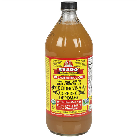 Bragg Organic Apple Cider Vinegar
 Bragg Organic Apple Cider Vinegar 946ml