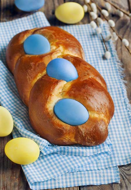 Braided Easter Bread
 Celebrate With A Traditional Italian Easter Egg Bread