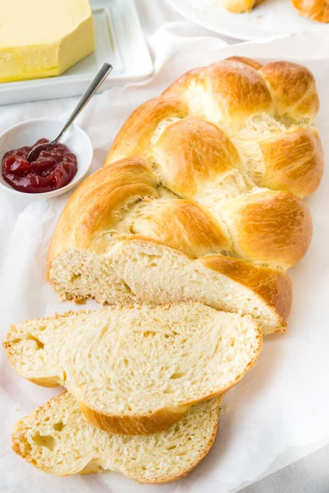 Braided Easter Bread
 Braided Bread Recipe Sweet Braided Easter Bread Plated