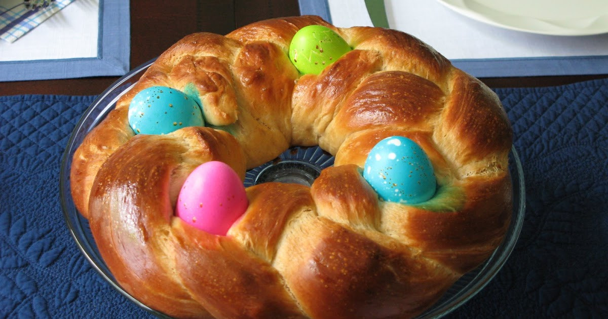 Braided Easter Bread
 Rose s Recipes Braided Easter Egg Bread