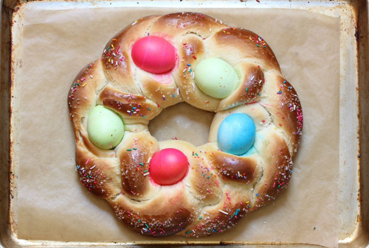 Braided Easter Egg Bread
 Braided Easter Egg Bread Recipe — Dishmaps