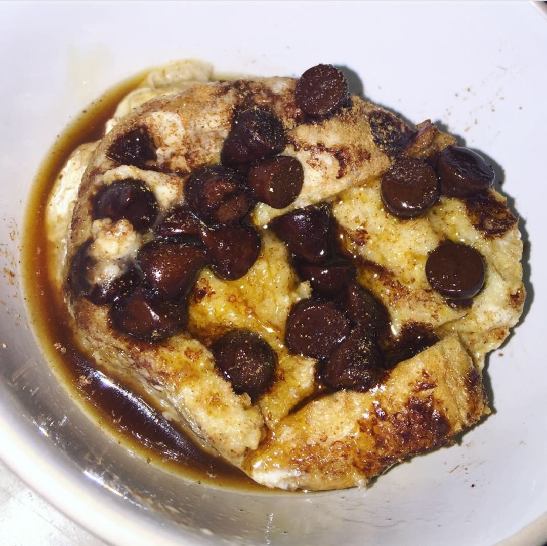 Bread Pudding Healthy
 Ash s Healthy Bread and "Butter" Pudding From Lose Baby Weight