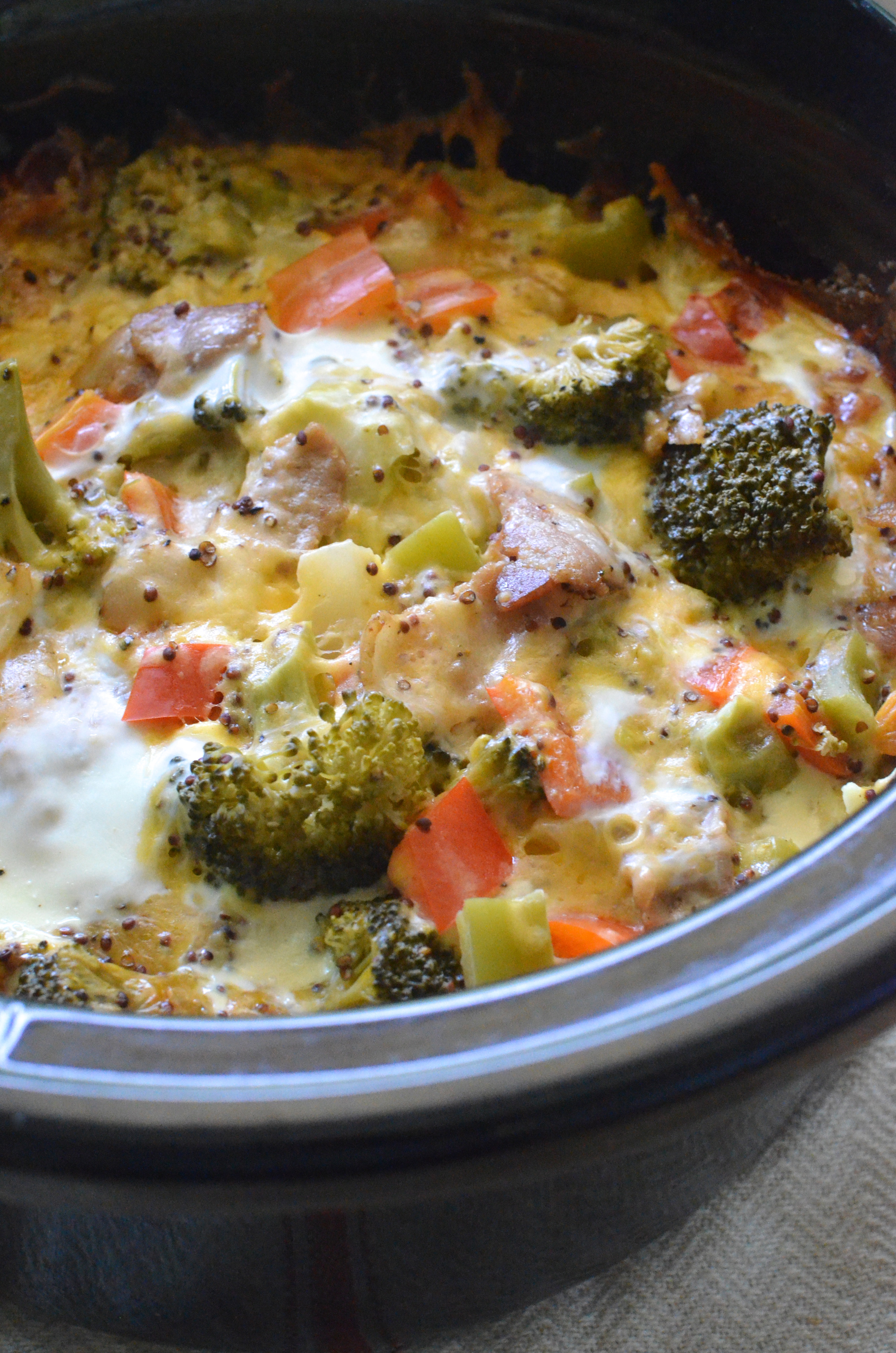 Breakfast Casserole Healthy
 Healthy Crockpot Breakfast Casserole