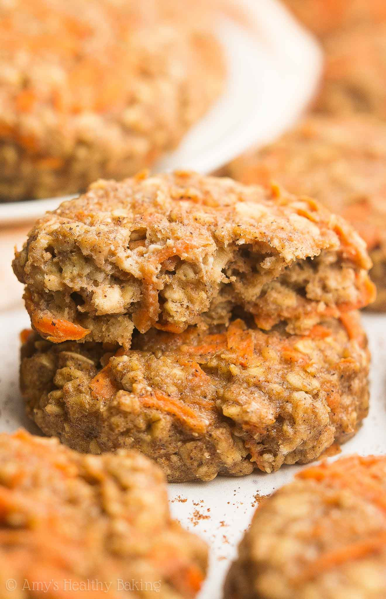 Breakfast Cookie Recipe Healthy
 Healthy Carrot Cake Oatmeal Breakfast Cookies