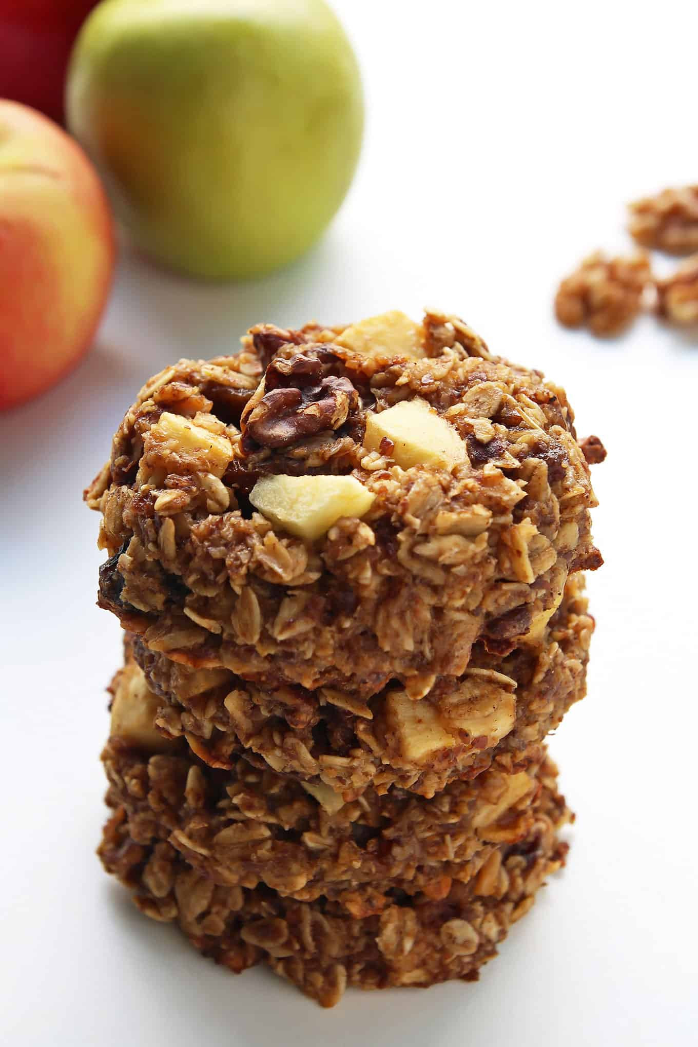 Breakfast Cookie Recipe Healthy
 Healthy Apple Pie Breakfast Cookies Leelalicious